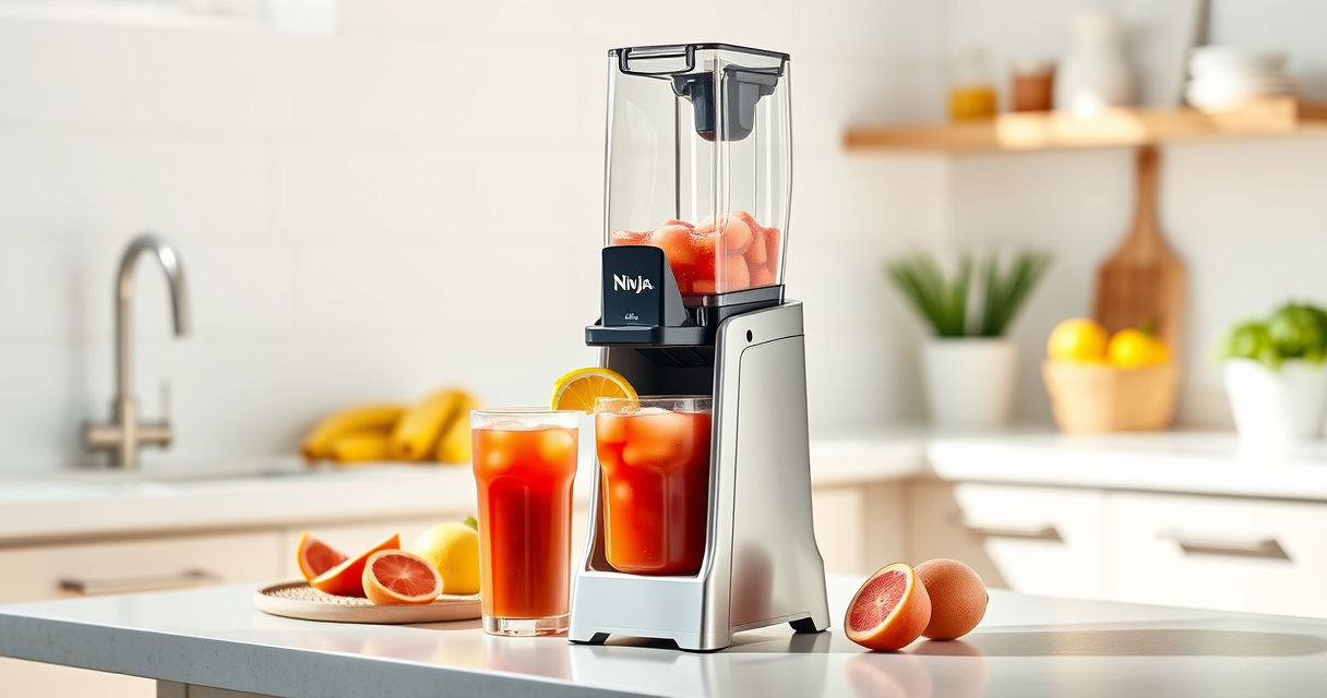 Chill Out This Summer with the Ninja SLUSHi Twist Frozen Drink Maker