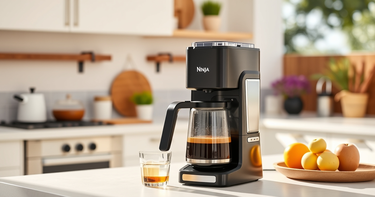 Enjoy Refreshing Summer Brews with the Ninja Hot & Iced XL Coffee Maker