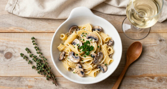Mushroom Pasta