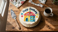 My Grandma's 50-Year-Old Paper Towel Trick For Decorating Cakes Is Ingenious