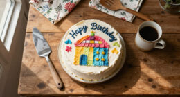 My Grandma's 50-Year-Old Paper Towel Trick For Decorating Cakes Is Ingenious