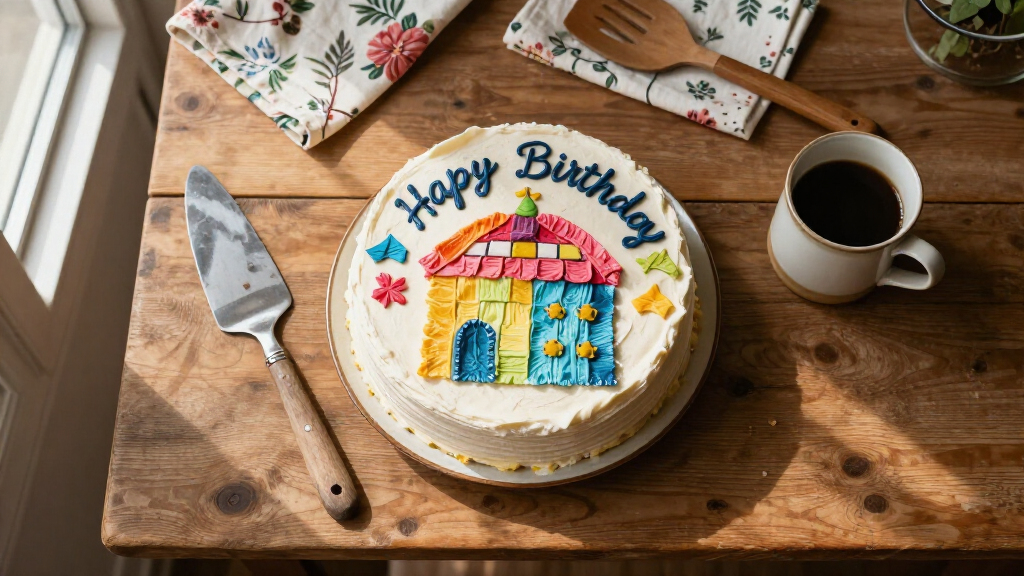 My Grandma's 50-Year-Old Paper Towel Trick For Decorating Cakes Is Ingenious