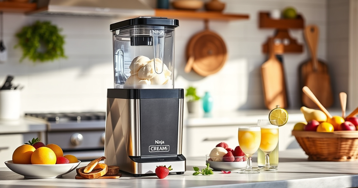 Ninja CREAMi Deluxe Ice Cream Maker: Summer's Best Frozen Dessert Hub