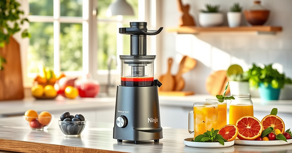 Ninja NeverClog Cold Press Juicer: Perfect Summer Juices