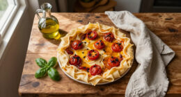 Pasta Sfoglia Con Pomodorini Caramellati