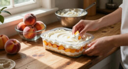 Peaches And Cream Icebox Cake