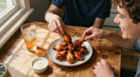 Sam Smith Loves Hooters Chicken Wings