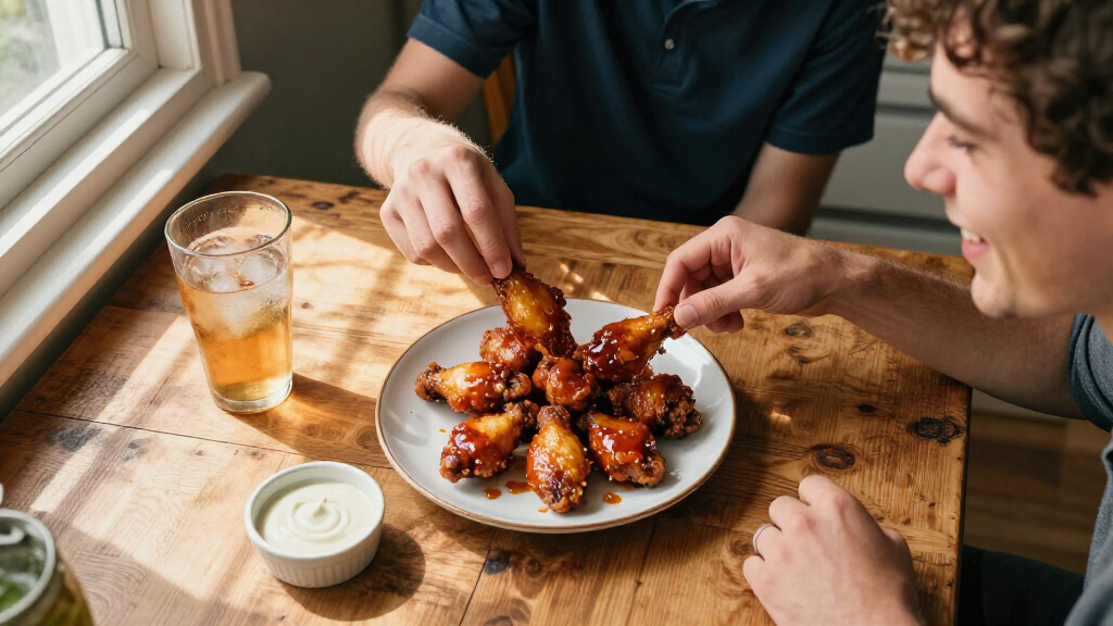 Sam Smith Loves Hooters Chicken Wings