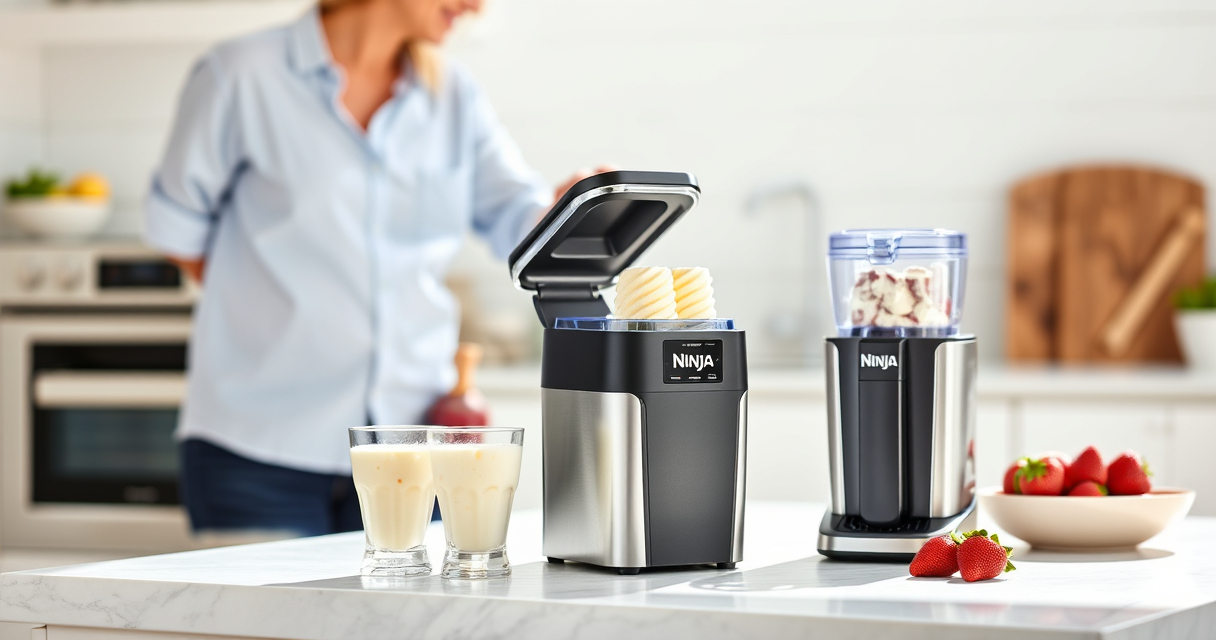 Beat the Heat with the Ninja CREAMi Deluxe Ice Cream Maker