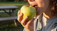 Eating Fruit Skins
