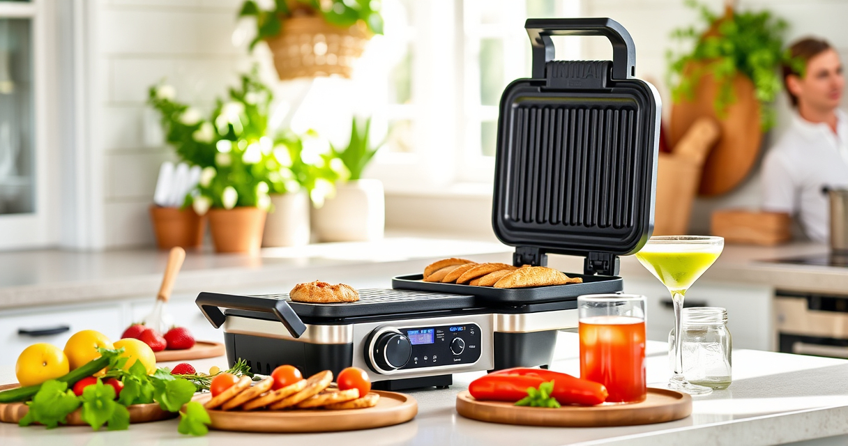 Host Effortless Summer Pool Parties with the Ninja Foodi Pro 5-in-1 Grill