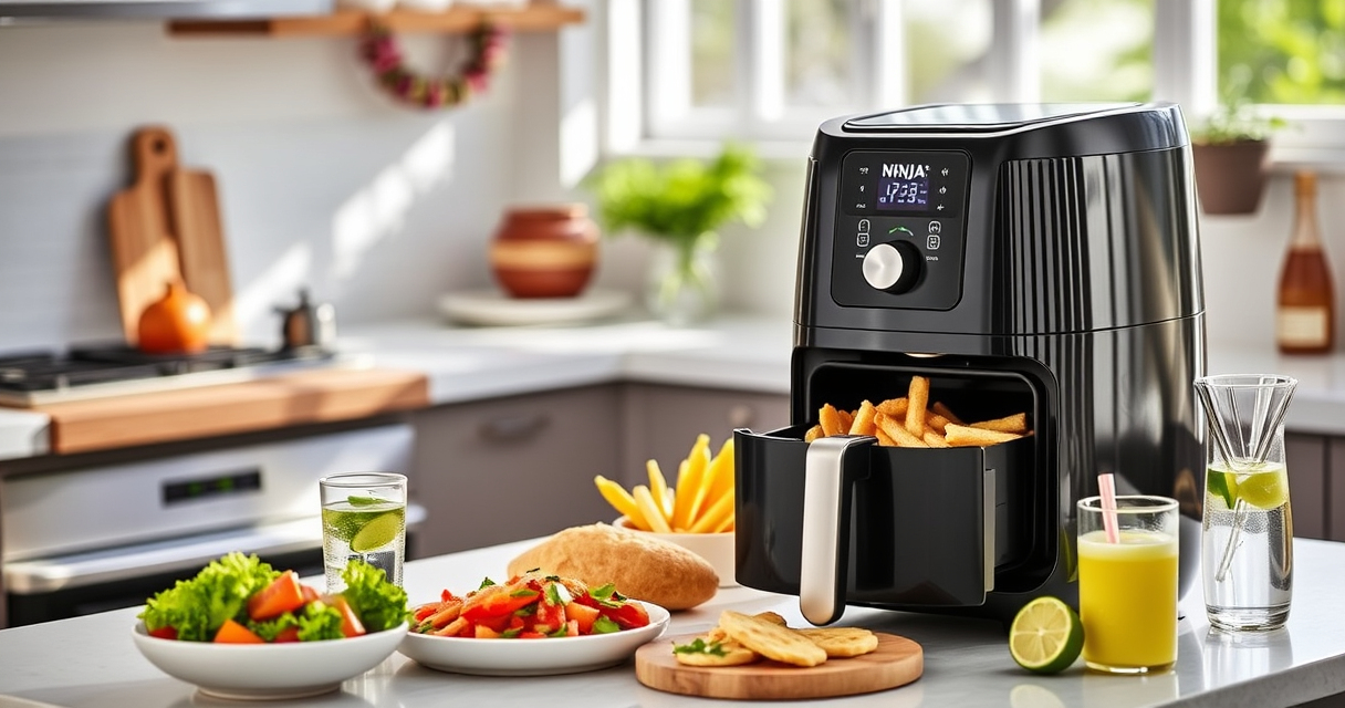 Make Your Pool Party a Hit with the Ninja Foodi 10 Quart Air Fryer