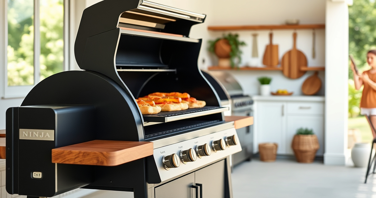 Master Summer Grilling with the Ninja Outdoor Woodfire Pro XL