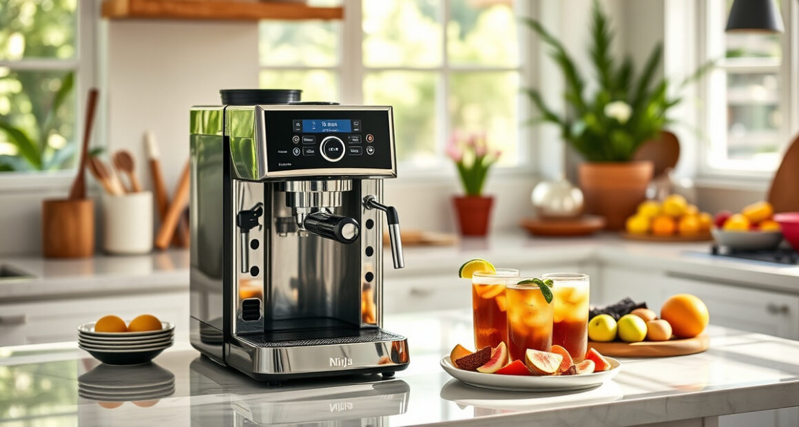 Ninja Luxe Café Premier: Effortless Coffee for Your Summer Pool Party