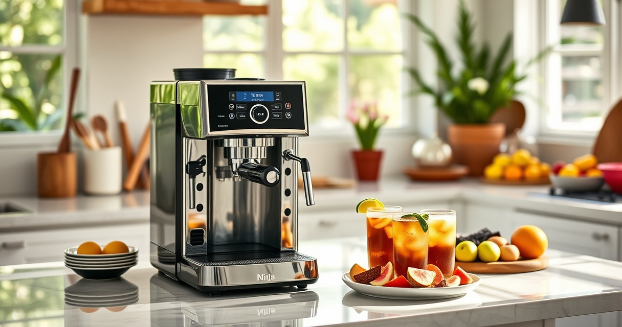 Ninja Luxe Café Premier: Effortless Coffee for Your Summer Pool Party