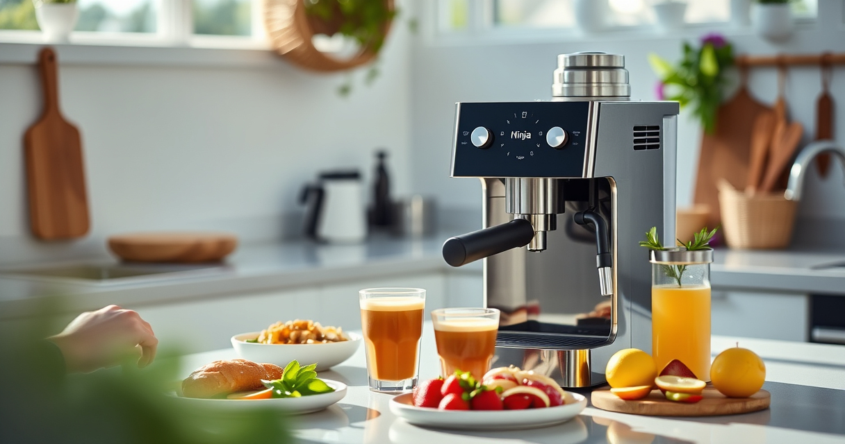 Ninja Luxe Café Pro Espresso Machine — Summer’s Best Coffee Companion