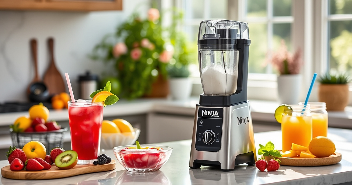 Ninja SLUSHi Twist: Perfect Frozen Drinks for Summer Gatherings