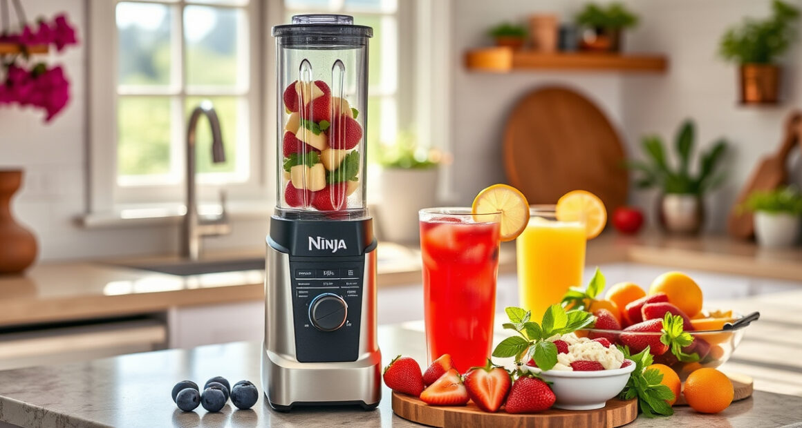 Sip & Serve Summer Fun with the Ninja Blast Portable Blender