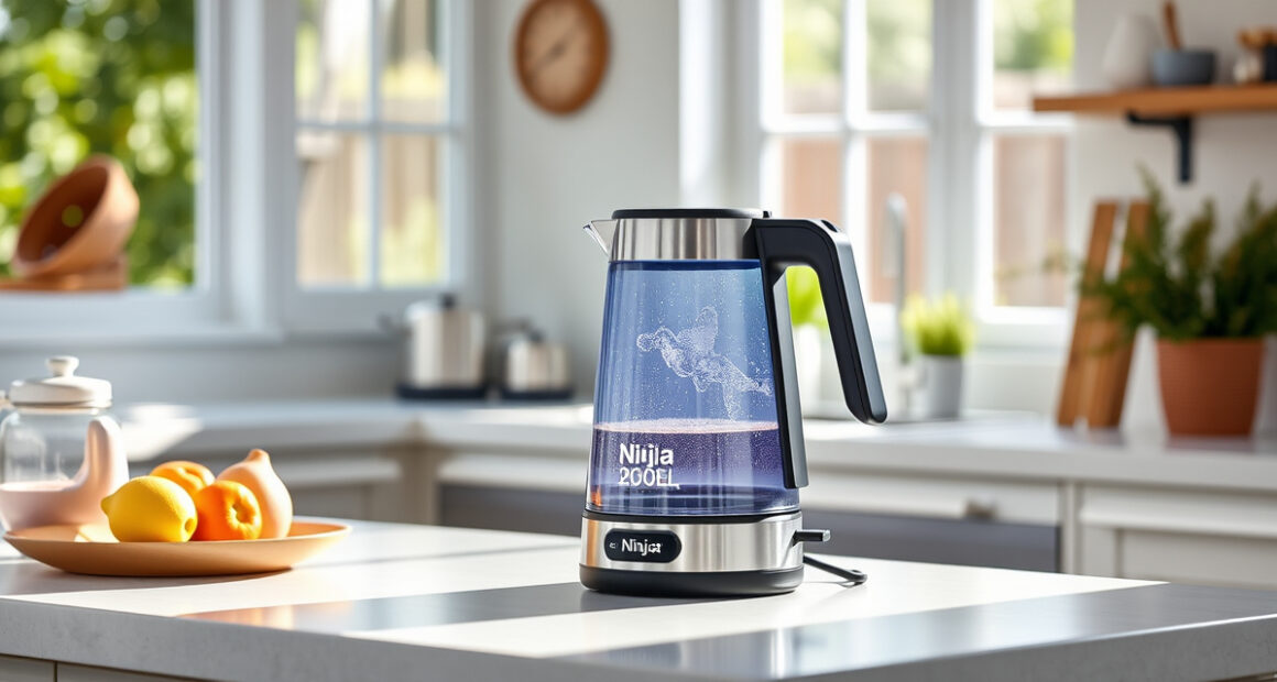 Stay Cool and Brew Perfect Iced Teas with the Ninja KT200BL Electric Kettle