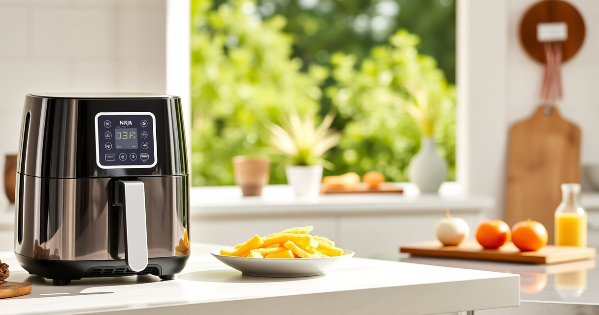 Summer Sizzle: Ninja Air Fryer 4 Qt for Crispy, Healthy Treats