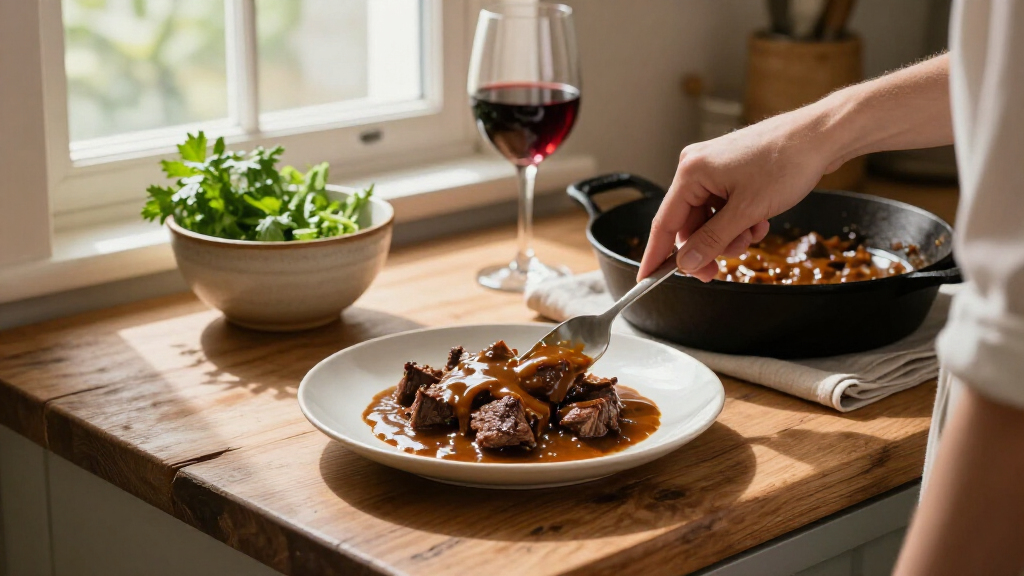 "We Eat This Once A Week": Beef Tips & Gravy Is The Recipe Everyone Begs For