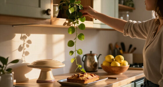 11 Clever Ideas For What To Do With The Awkward Space Above Kitchen Cabinets
