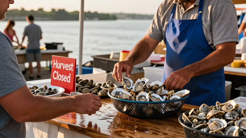 Oysters, Clams Linked To Salmonella Outbreak; River Closed To Harvesting