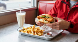 Rally's Crispy Fish Sandwich