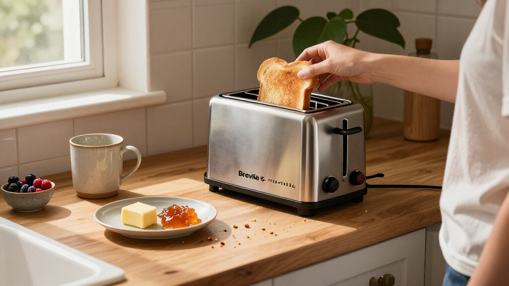This Breville Toaster Promises No More Burnt Toast—Here’s What Happened When I Tested It